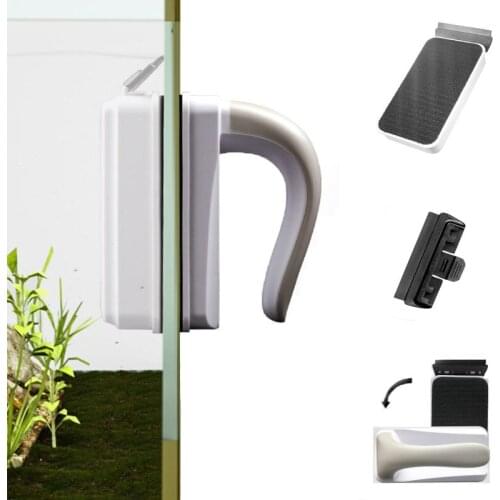 New style Magnetic Floating Brush Fish Tank Glass Algae Scraper Aquarium Cleaner fish tank cleaning tool Magnetic Brush
