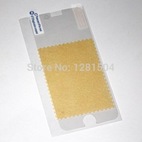 Wholesale Plastic Clear Front Protective Film Screen Protector For IPhone 5 6 7 8 X 4.7" 5.5inch 1000pcs