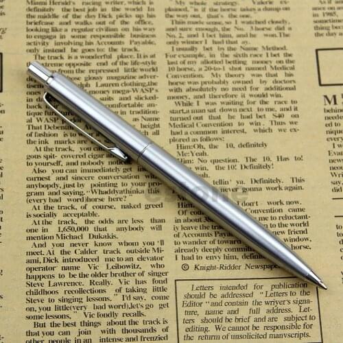 NEW BAOER 37 stainless steel Push Ball Point Pen M5TE
