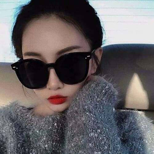 Auto GM Sunglasses Mens and Womens Sunglasses Star The Same Ins Net Red Retro Korean Glasses Trendy Sunglasses