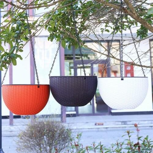 Second Generation Thickened Chlorophytum Flowerpot Hanging Chlorophytum Flowerpot Hanging Automatic Water Absorption Creative Pe