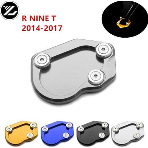 Motorcycle Side Stand Kickstand Enlarge Extension Pad for BMW R NINE T 2014-2017 2015 2016 2017
