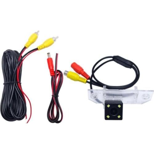 1PCS HD Car Rear View Camera Backup NTSC Reverse Parking Camera With 4LED For FORD FOCUS SEDAN/Hatchback/C-MAX 2007-2009