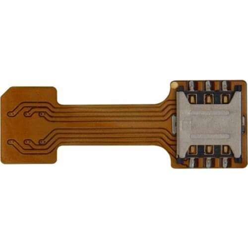 1PCS Universal Hybrid SIM Card Slot Dual SIM Card Adapter Micro Extender Nano to Nano for Android Phone For