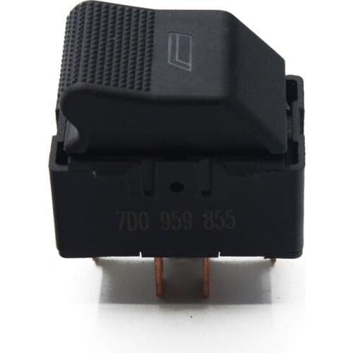 100% New # High Quility! 7D0 959 855 For vw volkswagen vw volkswagen T4 Bj. 1996 - 2004 Power Window Switch REN Light