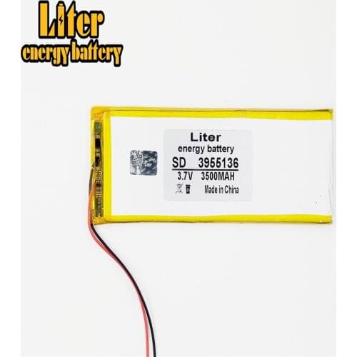 3955136 3.7V 3500mAh lithium polymer batteries Factory direct sales,quality goods Battery adapted to all kinds of dig