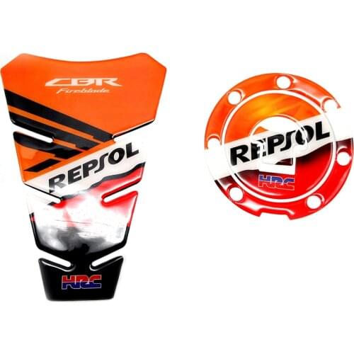 Hot Sale Motorcycle 3D Tank Pad Decal Protector Stickers For Honda CBR VFR CB NSR VTR CBF CBX 125 250 400 600 900 1000 CBR1100XX