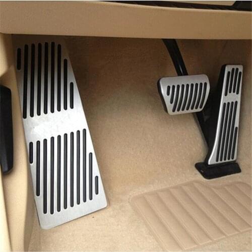 Car Accessories For BMW E60 E61 E63 E64 E70 M5 M6 Accelerator Brake Foot Rest Pedal Pads Styling Gas Refit Sticker styling