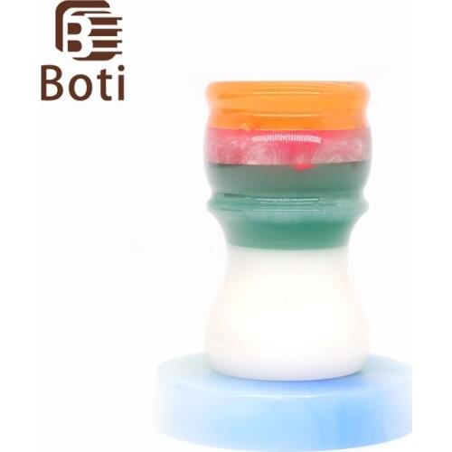 BOTI BRUSH-Jam on the White Clouds Shaving Brush Handle High Quality Resin and Wood Handle Beard Sharping Tool Custom Size
