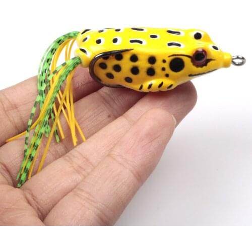 Fishing soft lures 9.5g 5cm frog lure isca artificial carp fishing tackles sea ice fishing accessories catfish sillicion baits