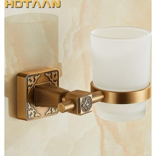 New Arrival Aluminium Single Tumbler Holder Cup & Tumbler Holders Toothbrush Holder Bathroom Accessories Banheiro YT-14197