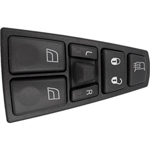New-Master Control Window Switch Door Lock Lift Power Window Switch For Volvo Truck Fh12 Fm Vnl Driver Side 21543897 20752918