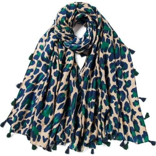 Brand New Fashion Viscose Scarf Fashion Winter Women Scarves Thick Long Size Leopard Dot Female Shawls and Wraps Bandana Hijab