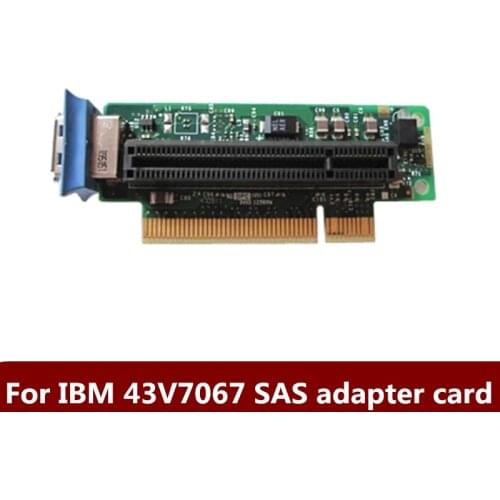 Original IBM 43V7067 SAS adapter card X3550 M2/M3 3650 M2/M3 with USB