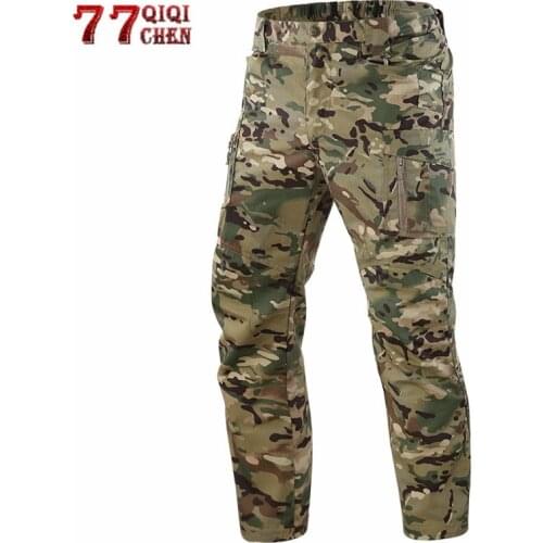 Qiqichen Men's Camouflage Pants
