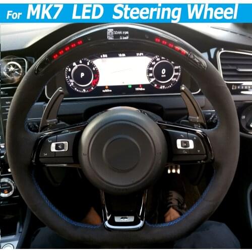 LED Steering Wheel for MK7 , Golf GT I/ GT R line GLI LED Performance