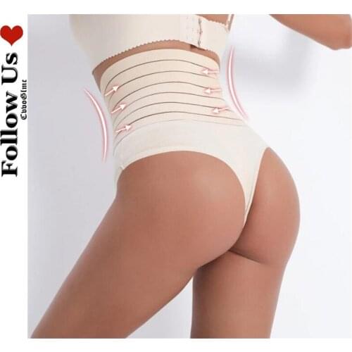 Sexy High Waist Shaping Panties Women Breathable Control Thong Female Trainer Abdomen Underpants Butt Lifter Shapewear Underwear