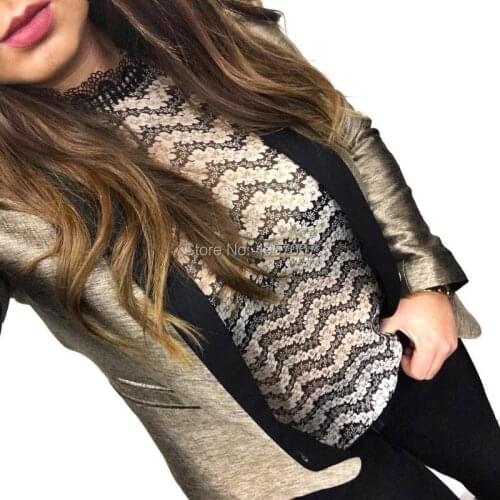 Top Version Silk 100% Black Flower Print Blouse Top - Elfbop Ladies Micro-transparent Long Sleeve Blouse Shirt