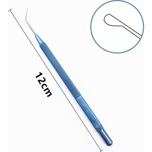 1pcs New Drysdale Nucleus hook Manipulator ophthalmic hook instrument