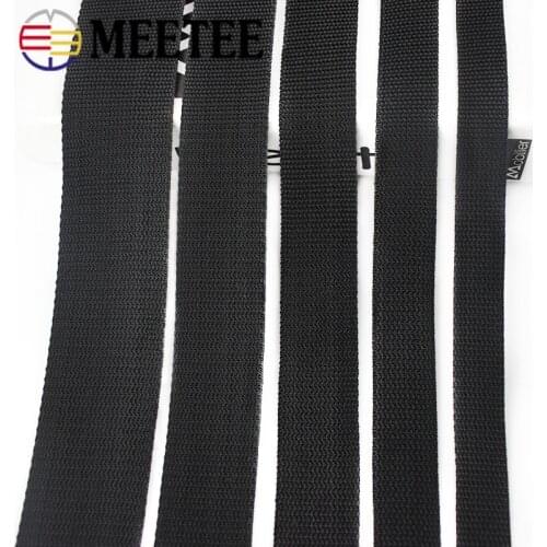 10Meters Eco-Friendly Polyester Jacquard Webbing Ribbon Band Backpack Webbings Strap Tape Dog Collar Outdoor Bag Garments Parts