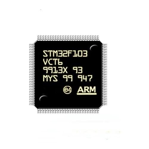 10pcs New STM32F103VCT6 QFP-100 32-bit microcontroller 256K flash memory chip