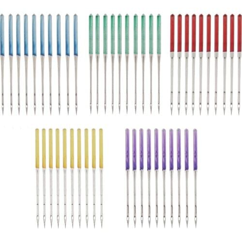 50pcs DBx1 Lockstitch Industrial Sewing Machine Needles Assorted Kit 9#-18