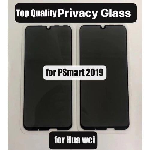 500Pcs Anti-peeping Tempered Glass For Hua Wei Mate 20 20X Honor 10 lite Y5 Y6 Y7 Y9 Prime 2018 2019 Privacy Screen Protector