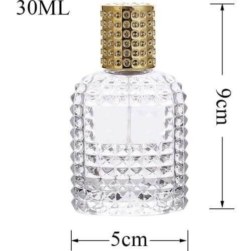 Perfume Bottle With Spray Empty With Atomizer 1 Pcs 30ml 50ml New Style Pineapple Portable Glass Refillable Bottles Spray bottle