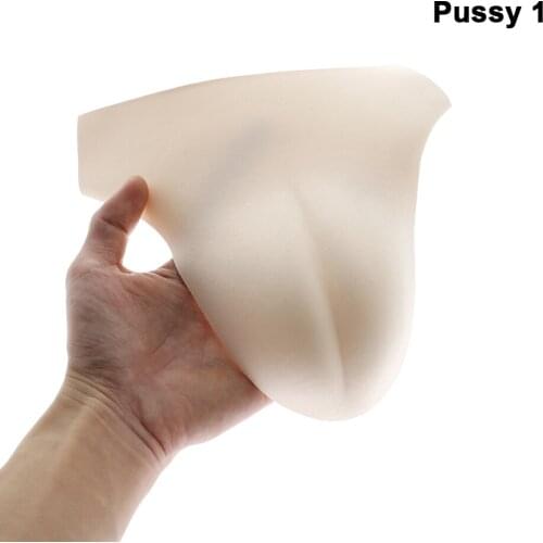 Fake Female Vagina Underwear Control Panty Gaff Insert Padded Panties False Pussy for CD COS Drag Queen Crossdresser Transgender
