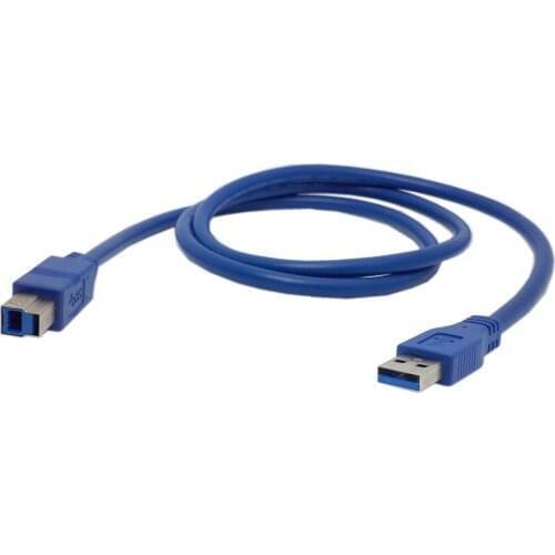 Jimier CY Cable Standard USB 3.0 A male to B male Extension Cable,1m