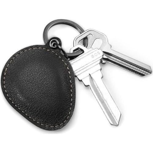 NewBring Leather Keychain Access Card Bag Door Open RFID