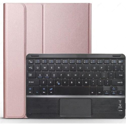 Touch Pad Magnetic Wireless Bluetooth Keyboard Tablet Case For Lenovo TAB E10 TB-X104 X104F 2018 Leather Flip Cover Coque