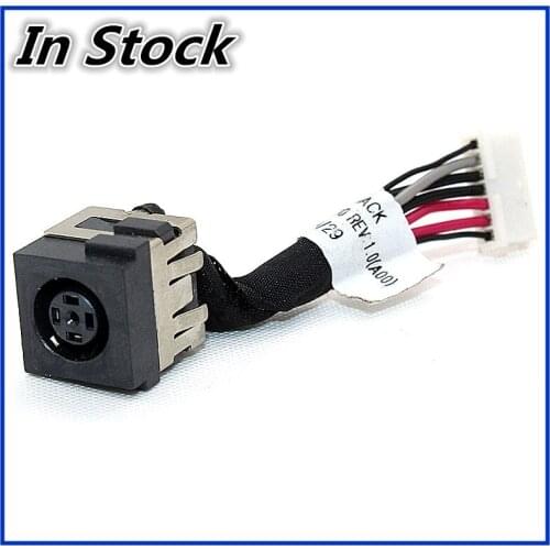 New Laptop DC Power Jack Cable Charging Port Wire Cord For DELL E6320 E6329 E6220 E6520 DC30100D600 0G9PG3
