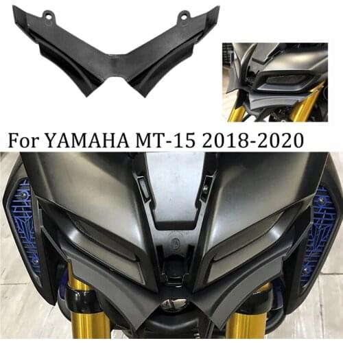 For Yamaha MT15 MT-15 2018-2021 Wings Front Pneumatic Fairing Wing Tip Protective Cover Black