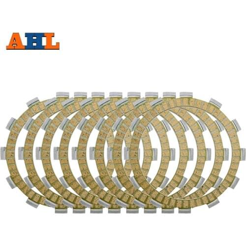 AHL 8 Pcs Paper Base Clutch Friction Plate for SUZUKI RMZ450 -2004 RM250 Champion 250 1997-2002