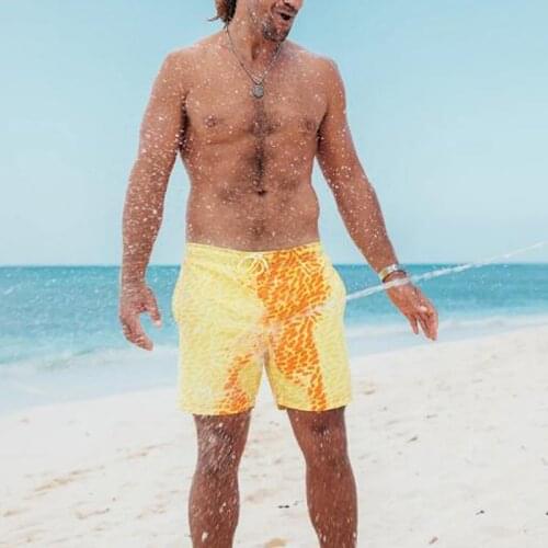 Beach Shorts Summer Men Swimming Trunks Swimwear Swimsuit Quick Dry Bathing Shorts Beach Pant Swiming Wear Men