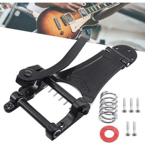 1pc Electric Guitar Parts Replacement Vibrato Tremolo Bridge For LP Electric Guitar Tremolo Tailpiece Bridge Crank Bar