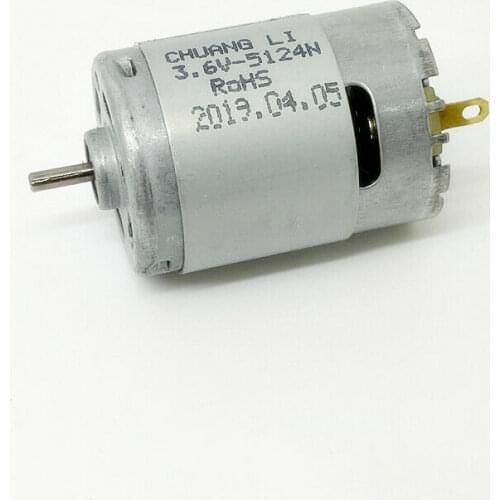 RS-380PH Motor DC 3V 3.6V 13000RPM High Speed Large Power Strong Magnetic for Car Boat Model