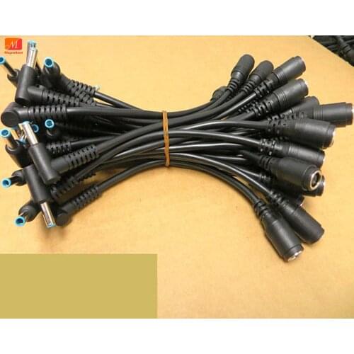 5PCS 7.4*5.0 mm with Pin Bule DC Power Charger Adapter Converter Connector for HP Ultrabook Dell Laptop adapter charger 4.5*3.0