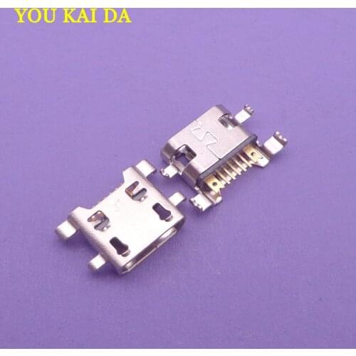 50PCS/Lot Micro MINI Usb Charging Connector Port For LG K8 VS500 AS375 Leon H340 H345 G4c H525N Charge Socket Jack Dock Plug