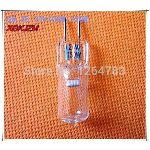 New G6.35 24V100W / 150W FCS64640 7158XHP surgery shadowless lamp projector lamp 10pcs / lot free shipping