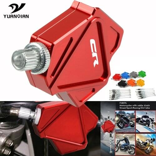 For Honda CR80R CR85R CR125R CR250R Motorcycle Accessories CNC Aluminum Stunt Clutch Lever Easy Pull Cable System CR 80R 125R