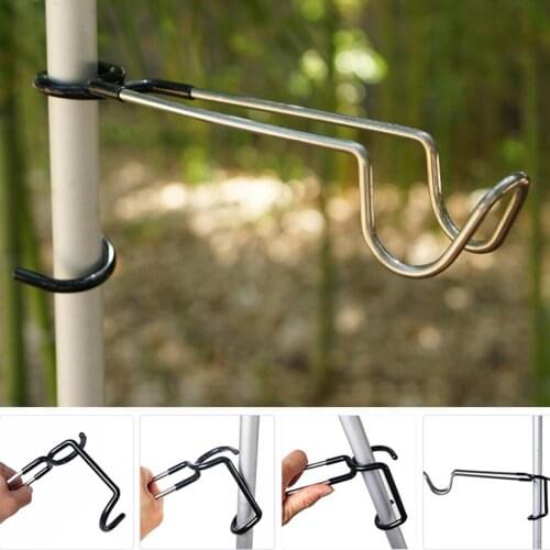 Camping Light Hook 9.84in Tent Lamp Hook Outdoor Camping Equipment Tent Lamp Hanger for Camping Travelling Adventure