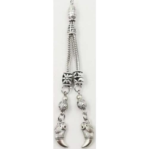 2019 New arrival Tasbih tassels Lion head accessories Classic style popular rosary tassel metal Tasbih Pendant