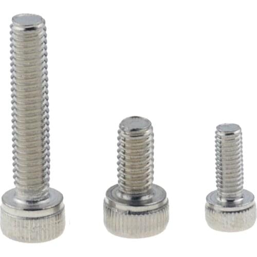 Metric Thread M8x16 mm M8x20 mm M8x30mm M8x40mm M8x50 304 A2 Stainless Steel DIN912 Hexagon Hex Socket Head Cap Allen Bolt Screw