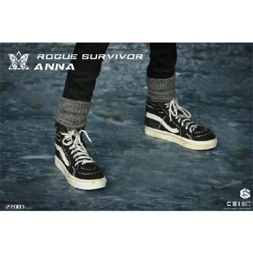 In Stock 1/6th Unique Solid Casual Shoes Model EASY&SIMPLE ES 27003 Wandering Survivor Anna For 12inch Doll Figure Collection