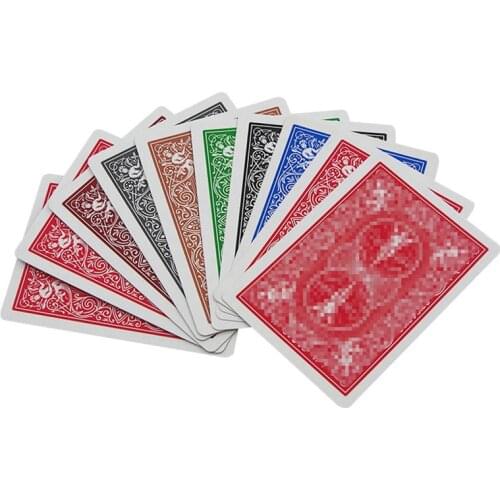 Changes Color Card Magic Tricks Magic Cards Set Poker Magia Close Up Illusion Gimmick Props Comedy Easy to do