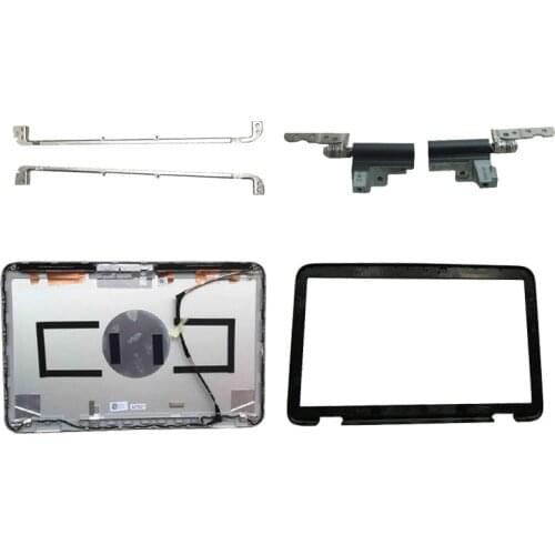 For Dell XPS15 XPS 15 L501X L502X laptop LCD Back Cover/LCD Front bezel/Hinge/Screen bracket 52MKT 052MKT 0PCRKJ PCRKJ Shell