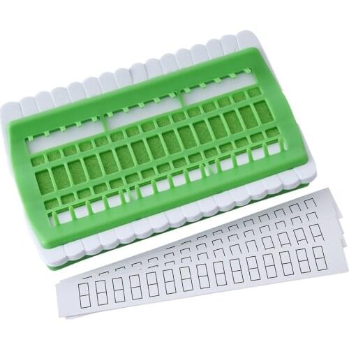 Cross Stitch Line Embroidery Floss Organizer Tool Dedicated 30 Needles Pins Wire Holder Tools STTA889