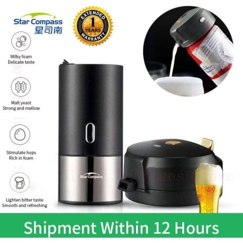 Starcompass Portable Beer Foam Machine Special Purpose for Bottled Beer and Canned Beer Portable Beer Foam Machine Scale Gyro